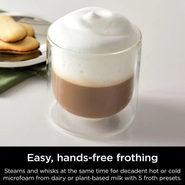 Ninja Luxe Café Pro Series ES701UK – Bean to Cup Coffee Machine with 25 Settings & Dual Froth System