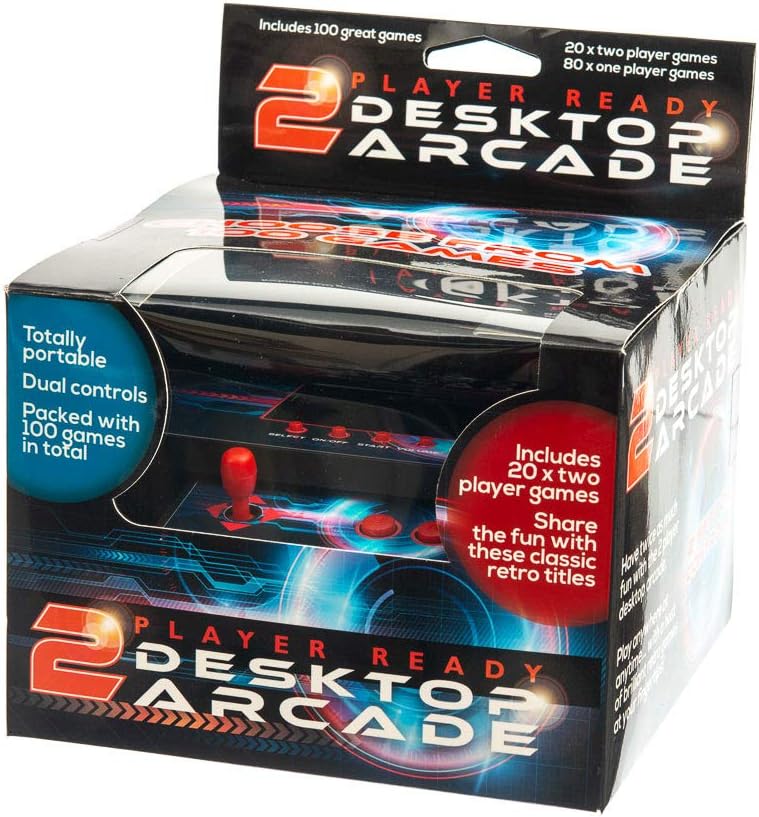 2 Player Mini Retro Arcade Console – 200 Games Built-In