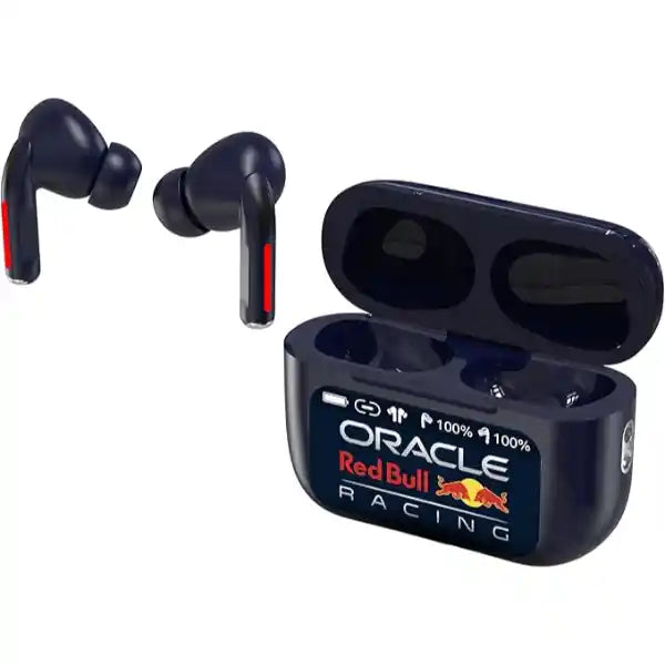 Red Bull Racing Noise Cancelling Earbuds with Touch Screen Case RB-EB110 – product image