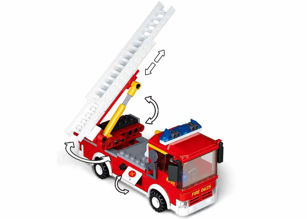 Sluban Aerial Ladder Fire Engine M38-B0625