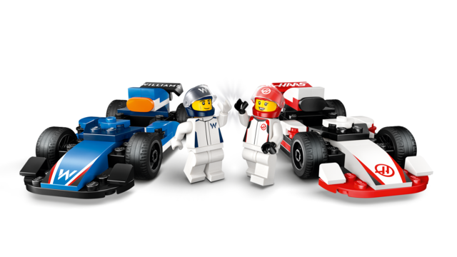 LEGO F1 Williams Racing & Haas F1 Race Cars 60464