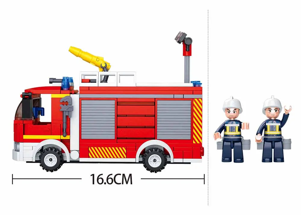 Sluban Water Tank Fire Engine M38-B0626 (343 Pcs)