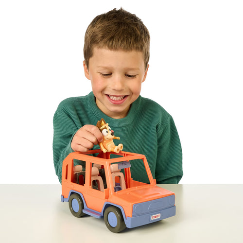 Bluey Heeler Family 4WD Vehicle – Includes Chilli Figure