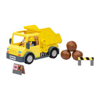 Bluey Dump Truck Playset – Hard-Hat Bluey & Muddy Bingo Figures