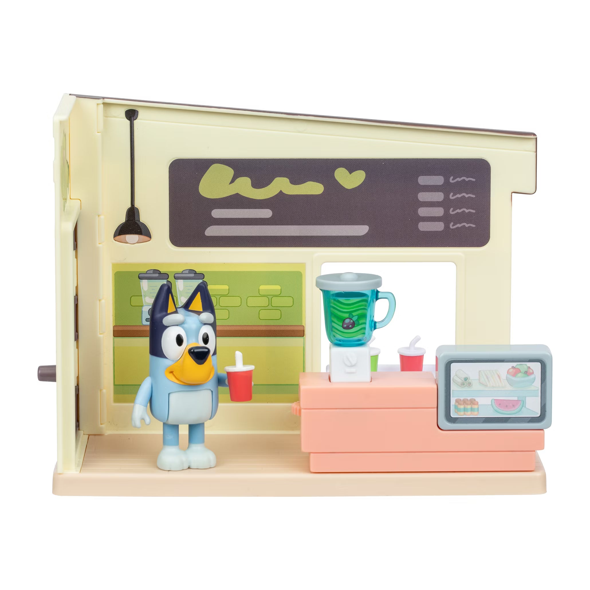 Bluey Juice Bar Playset – Exclusive Figure & Working Blender