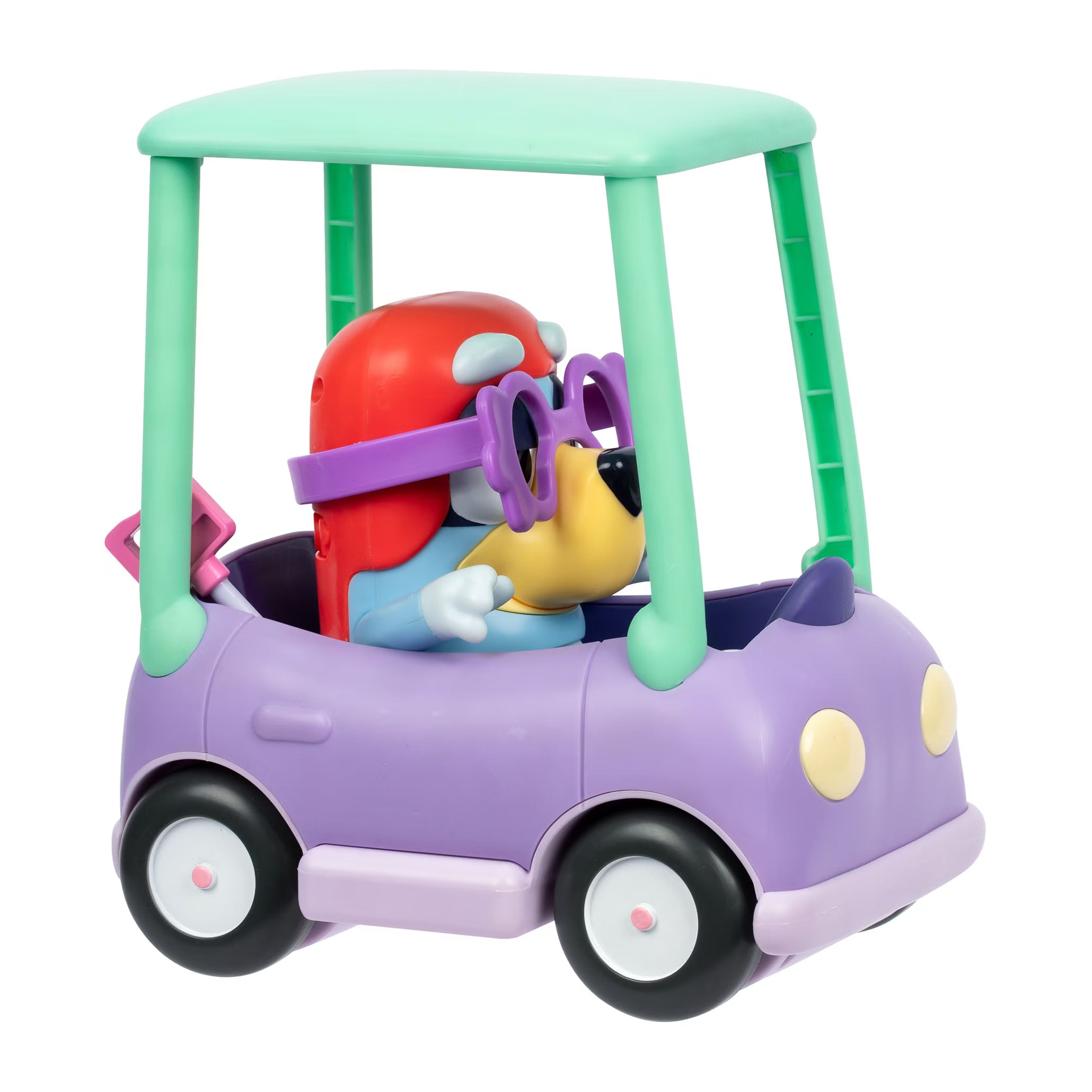 Bluey Chat Mates – Grannies Car with Janet Figure & Sounds