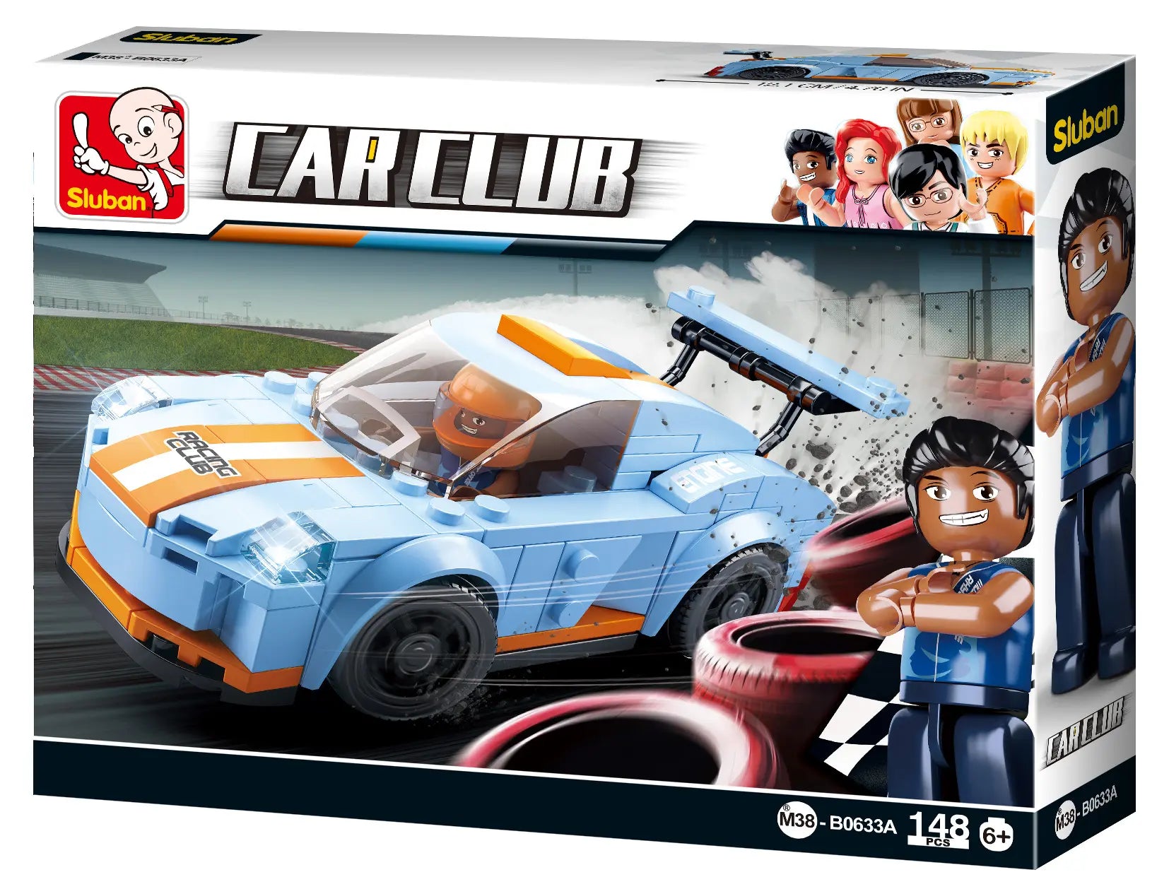 Sluban Car Club Leopard M38-B0633A (148 Pcs)