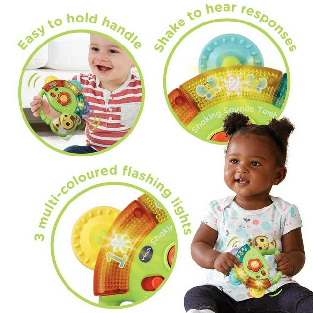 VTech Baby Shaking Sounds Tambourine - image 5