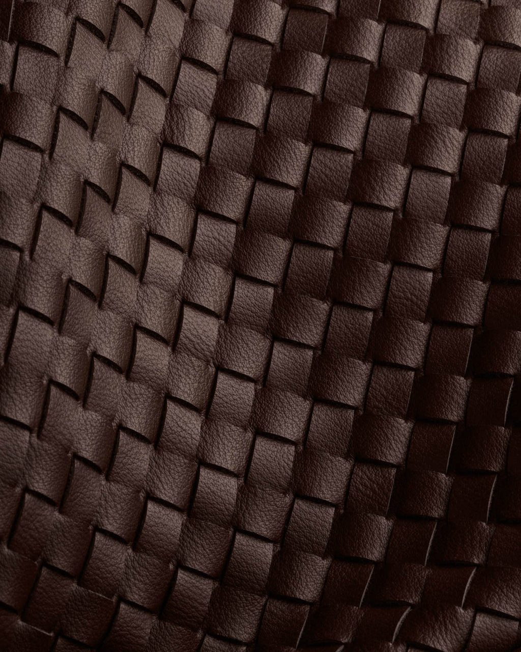 Nova Hand Woven Top Handle Bag in Chocolate - image 5