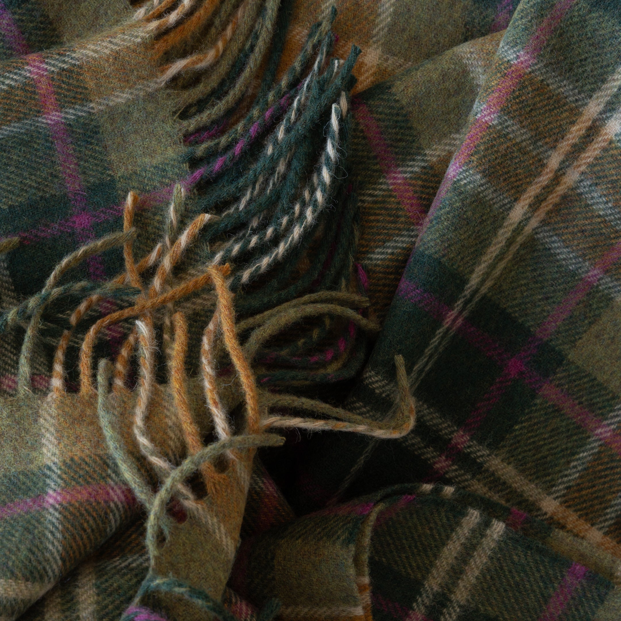 John Hanly Lambswool Throw – Irish Wool Throw Blanket