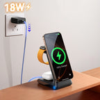 Joyroom JR-W15 3-in-1 Magnetic Wireless Charging Station – view 9