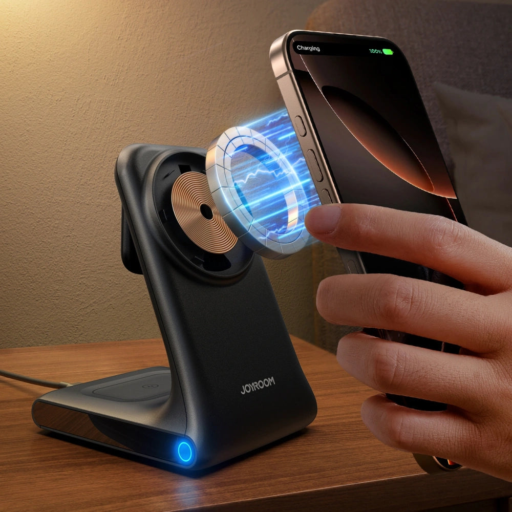 Joyroom JR-W15 3-in-1 Magnetic Wireless Charging Station – view 10