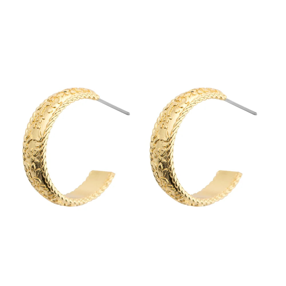 Newbridge Silverware 14k Gold Plated Hoop Earrings | Flemings