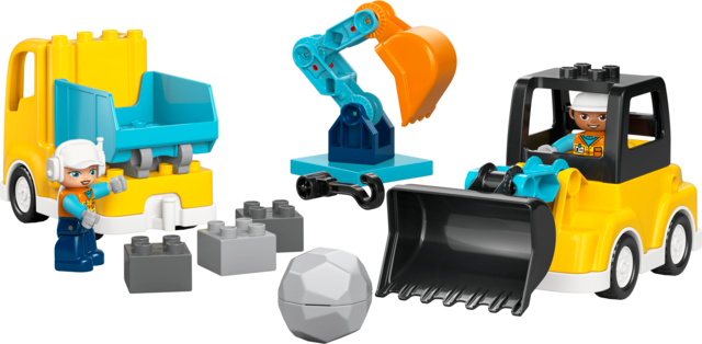 LEGO 3 in 1 Construction Vehicles 10475 – product image 6