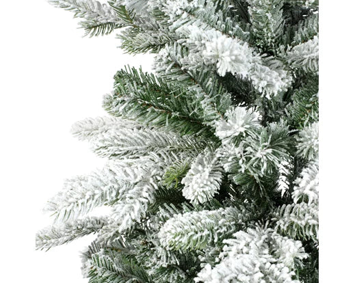 Everlands Grandis Mini Snowy Christmas Tree, frosted finish, available in 2 ft (60 cm) and 3 ft (90 cm), no assembly, pot base