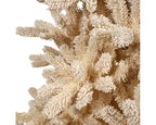 Everlands Cozy Fir Flocked Christmas Tree 240cm (8ft) – Cream White