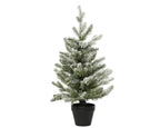 Everlands 90cm Allison Snowy Mini Christmas Tree in Pot