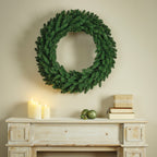 Everlands 80cm Everest Artificial Christmas Wreath – view 2