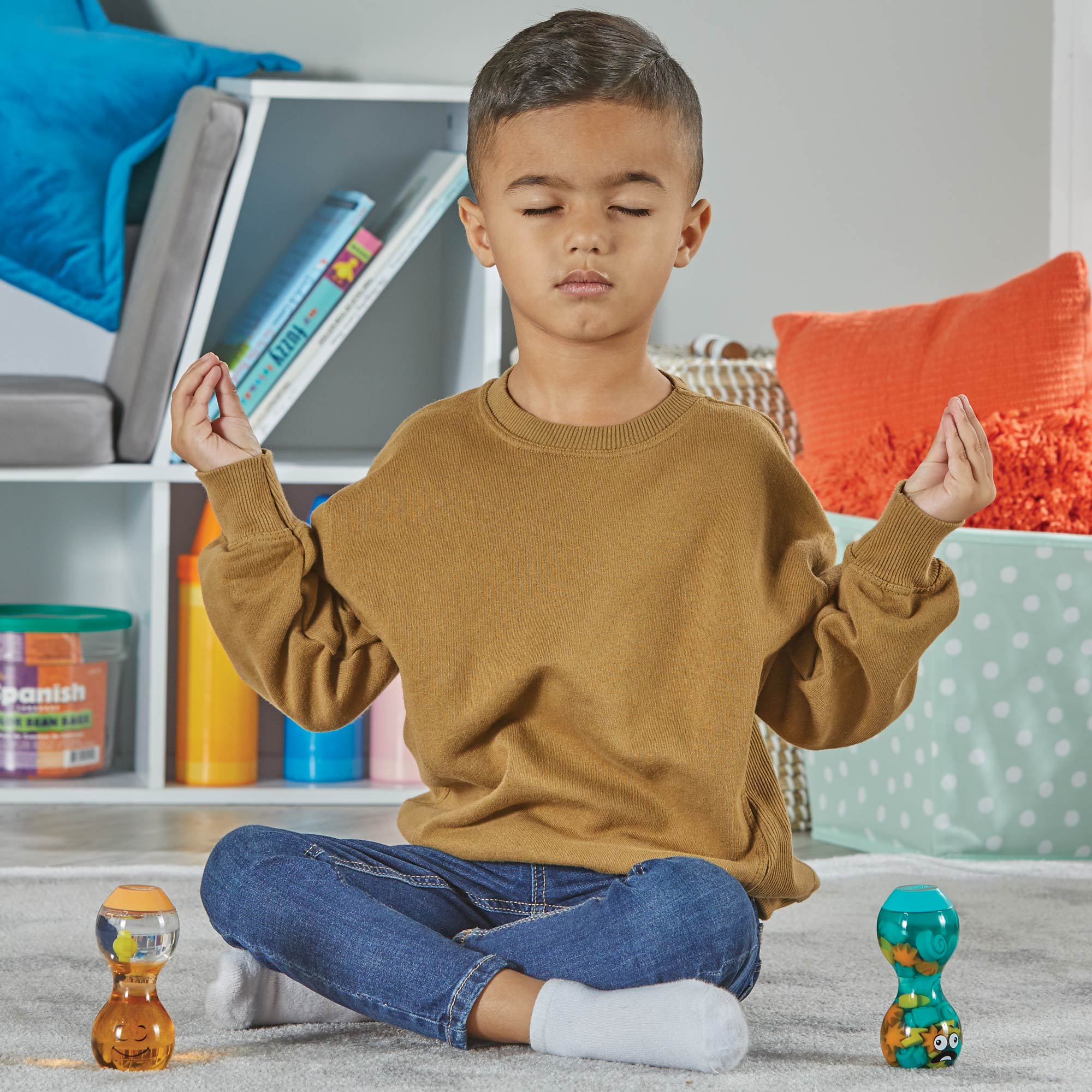 Express Your Feelings Sensory Bottles Opposites: Overwhelmed and Calm - Flemings Department Store