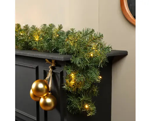 Imperial LED Garland – 2.7m, 50 Lights, Indoor/Outdoor