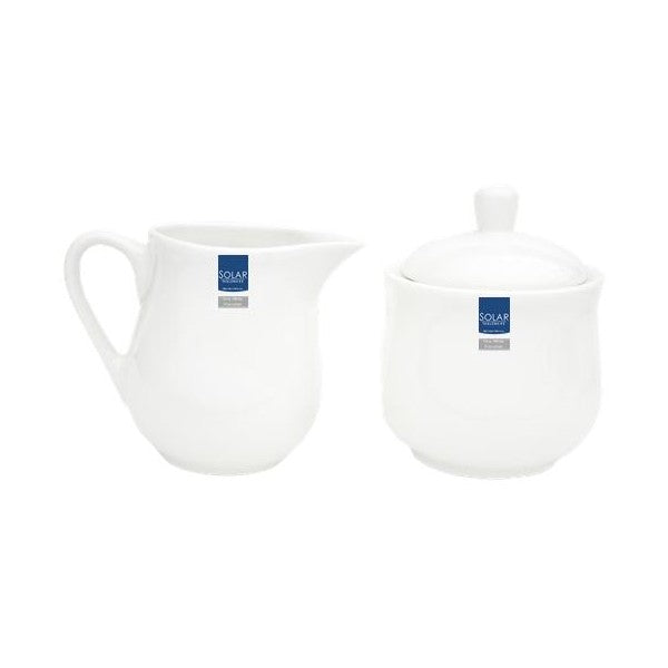 Solar White Sugar & Cream Set - Flemings Department Store