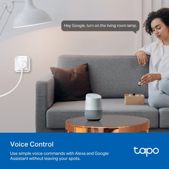 Tapo P110 Smart Wi-Fi Plug – Mini Socket with Energy Monitoring