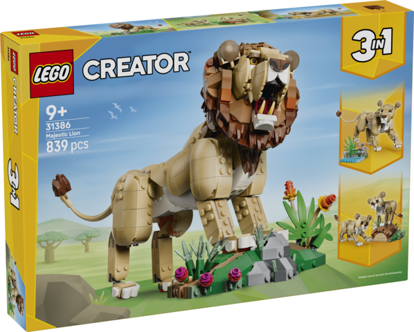 LEGO Wild Animals: Majestic Lion 31386 – product image 2