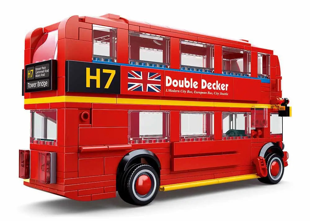 Sluban London Double Decker Bus M38-B0708 (382 Pcs)