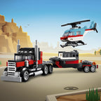 LEGO Flatbed Truck with Helicopter 31146