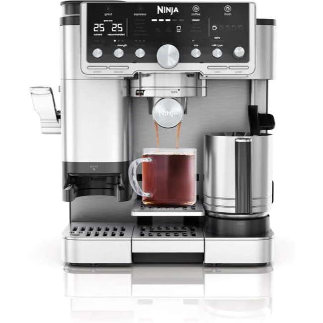 Ninja Luxe Café Pro Series ES701UK – Bean to Cup Coffee Machine with 25 Settings & Dual Froth System