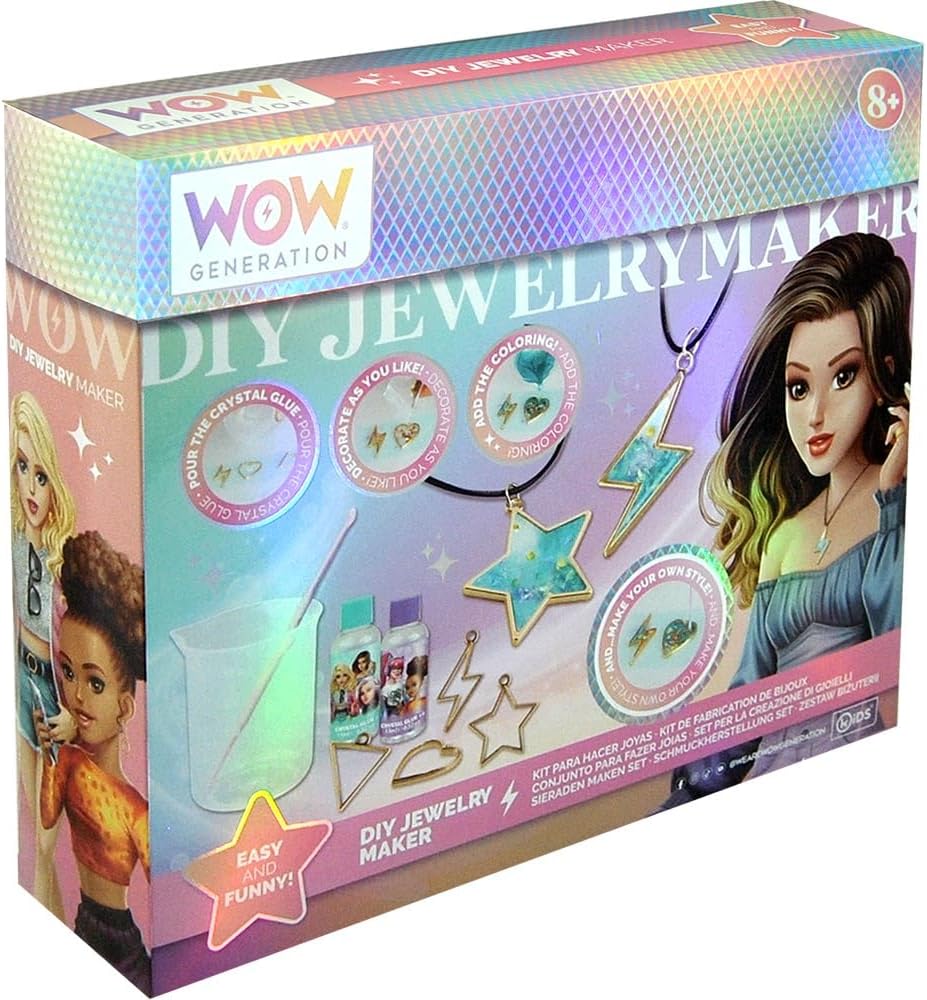 Kids Euroswan DIY Jewellery Maker Wow Generation - Flemings Department Store