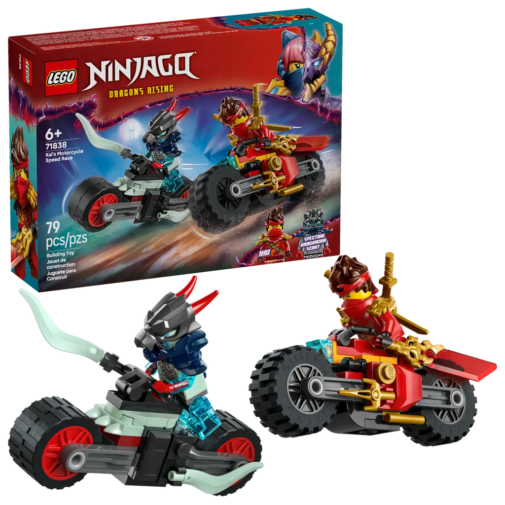 LEGO NINJAGO Kai’s Motorcycle Speed Race – 71838