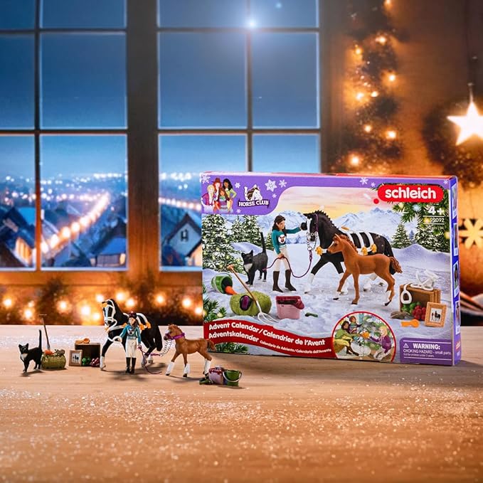 Schleich Horse Club - Sofia’s Winter Surprise Advent Calendar (36 Pieces)