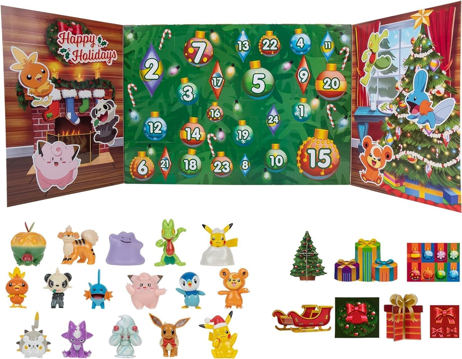 Pokémon Holiday Calendar  – 24-Day Advent Calendar