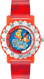 Pokemon Boy's Analog Quartz Watch with Silicone Strap - Flemings Department Store