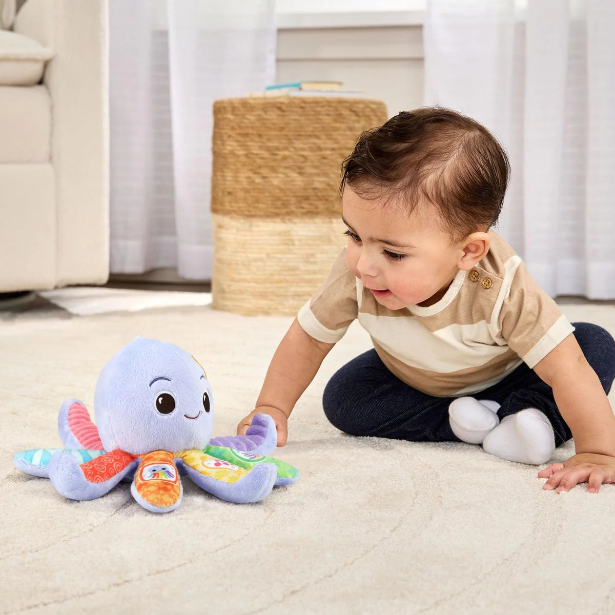 VTech Snuggles the Octopus – Sensory Musical Baby Toy