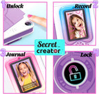Secret Creator Secret Video Journal – 4" Screen, Fingerprint Lock & 32GB Card