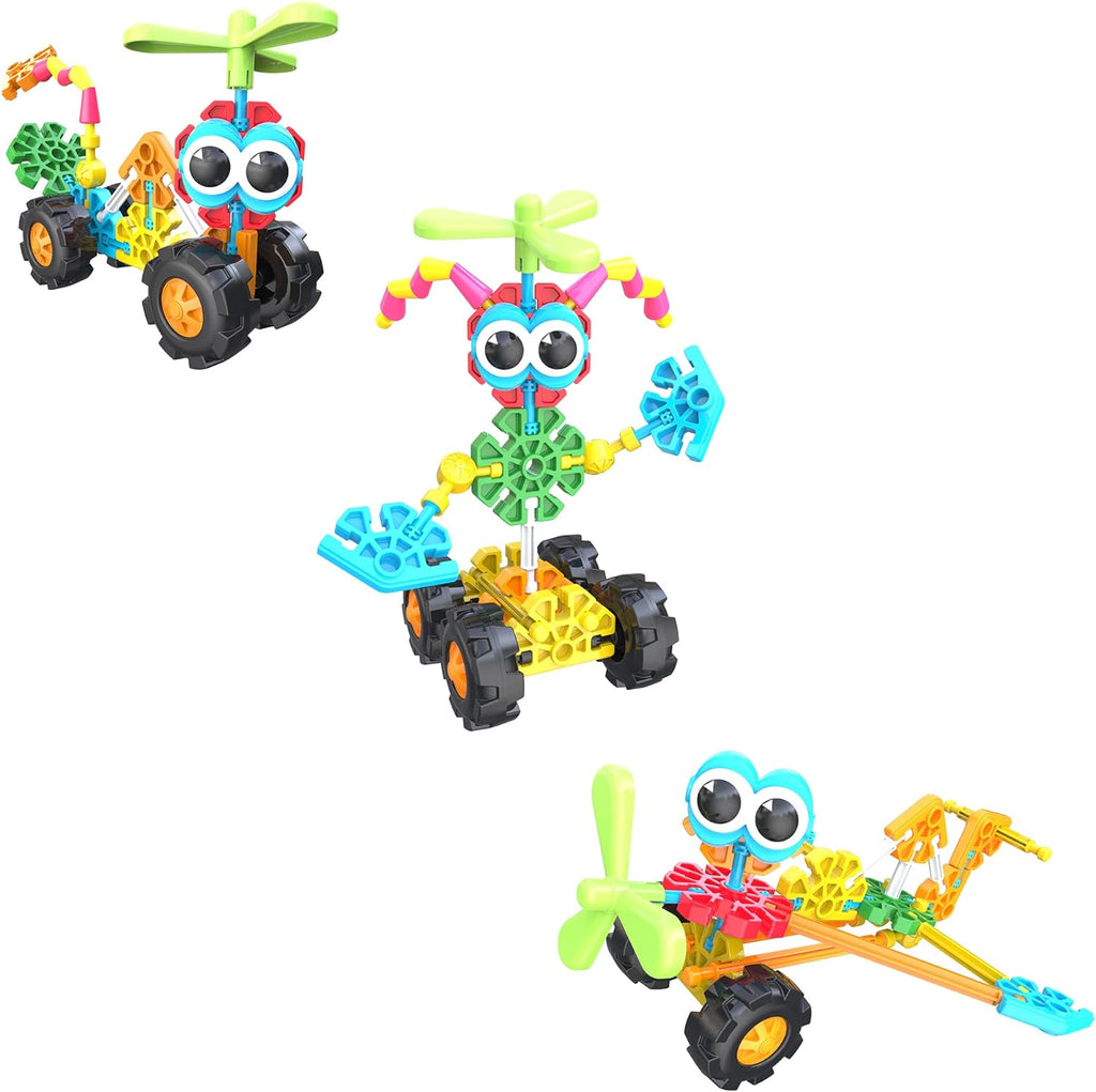 K'Nex 85053 Zoomin' Buddies 20 Model Building Set 48pc - Flemings Department Store