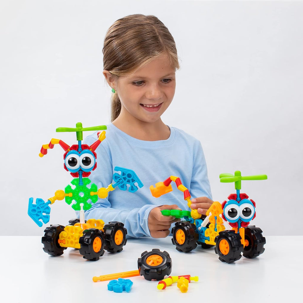 K'Nex 85053 Zoomin' Buddies 20 Model Building Set 48pc - Flemings Department Store