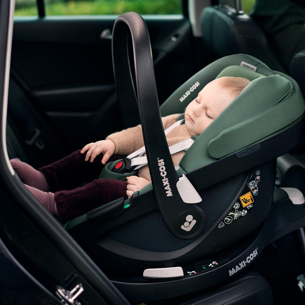 Maxi-Cosi Pearl 360 Pro & Pebble 360 Pro Bundle | i-Size Car Seats + FamilyFix 360 Pro Base