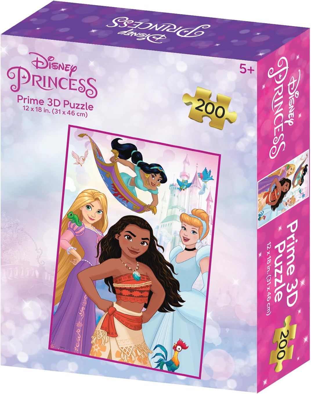 Disney Princess 200 Piece Prime 3D Jigsaw Puzzle - Flemings Department Store