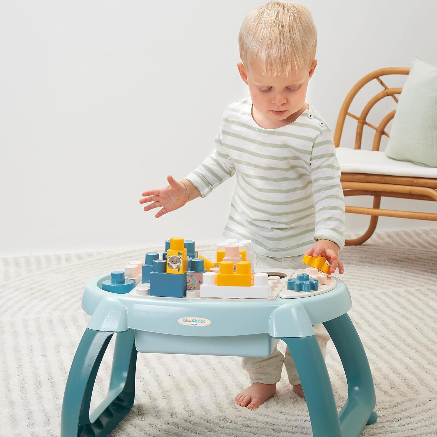 Ecoiffier 7917 Brick Play Table - Flemings Department Store
