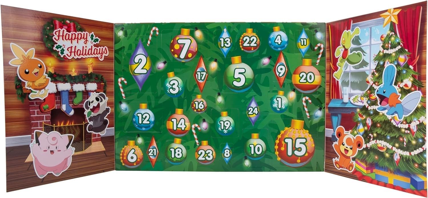 Pokémon Holiday Calendar  – 24-Day Advent Calendar