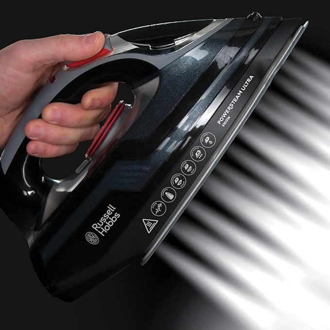 Russell Hobbs 3100W Power Steam Ultra Iron - Black