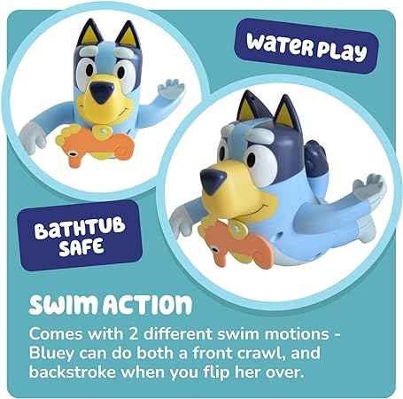 Swimming Bluey
