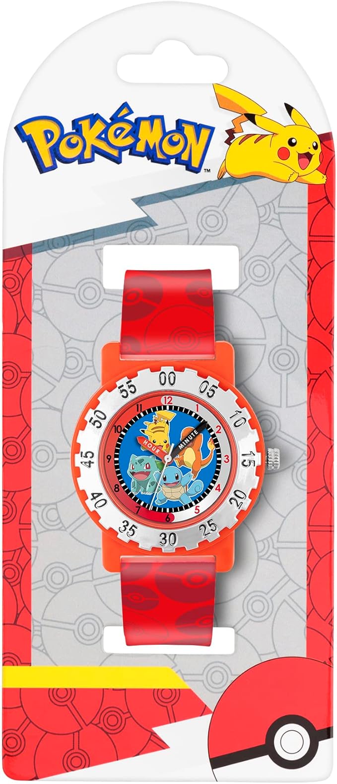 Pokemon Boy's Analog Quartz Watch with Silicone Strap - Flemings Department Store