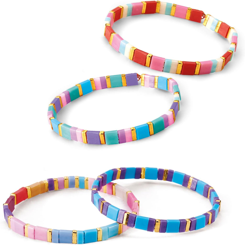 Shimmer 'N' Sparkle Dots And Dashes Tila Bead And Bracelet Set - Flemings Department Store