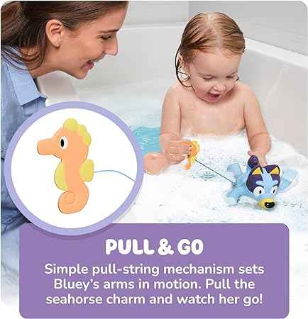 Swimming Bluey