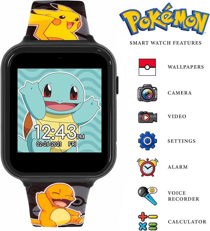 Pokemon Kids Smart Watch - Flemings Department Store