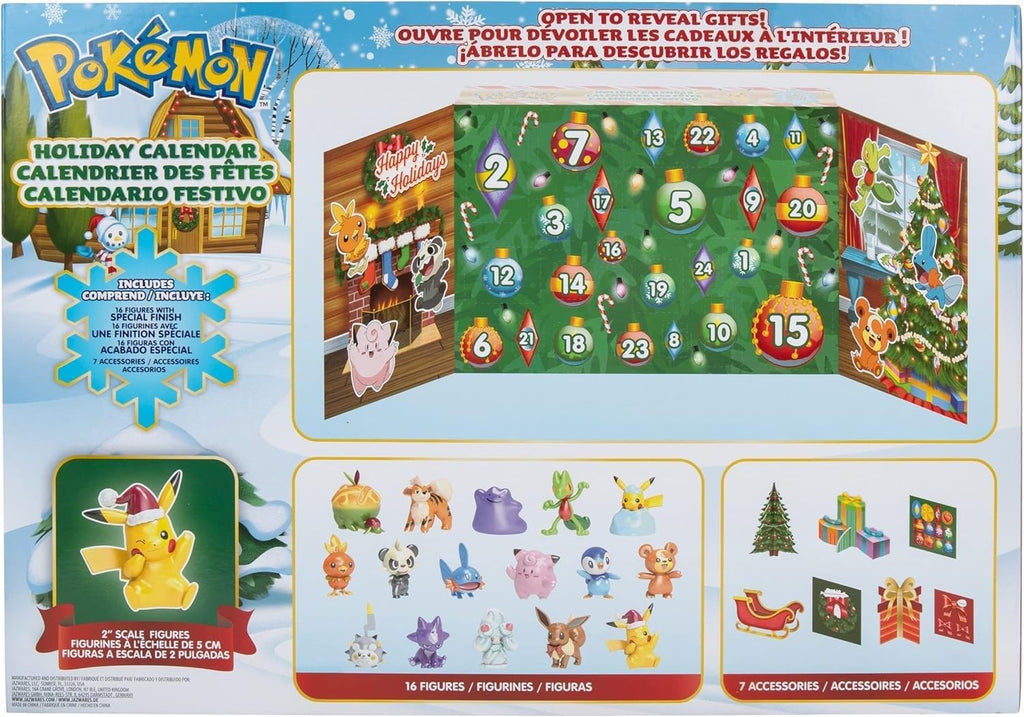Pokémon Holiday Calendar  – 24-Day Advent Calendar